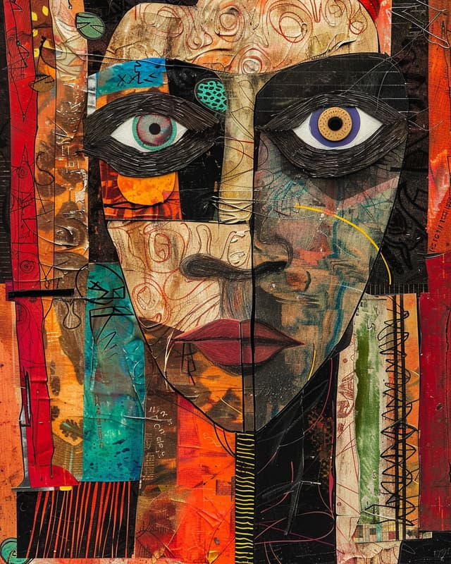 Mixed Media Collage 1